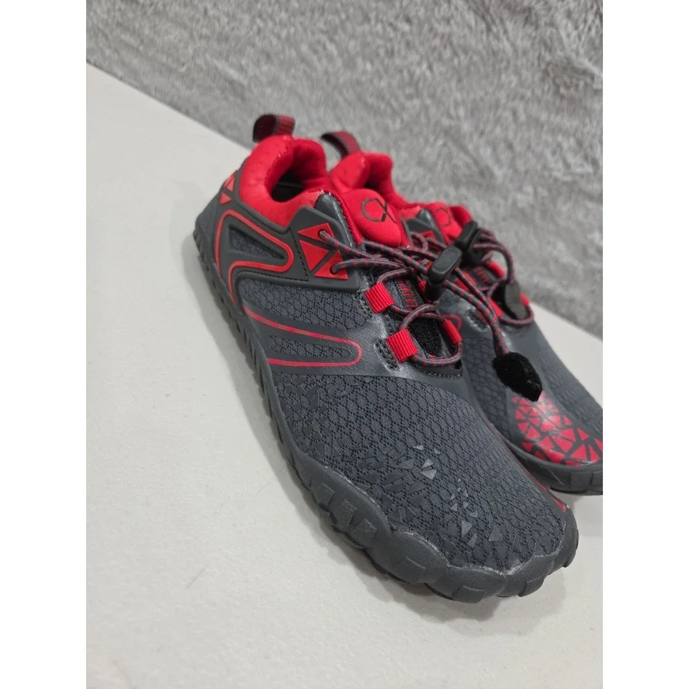 XIHALOOK  Hiking‎ Water Shoes Womens Mens Quick Dry Barefoot Red Sz M6 W7.5